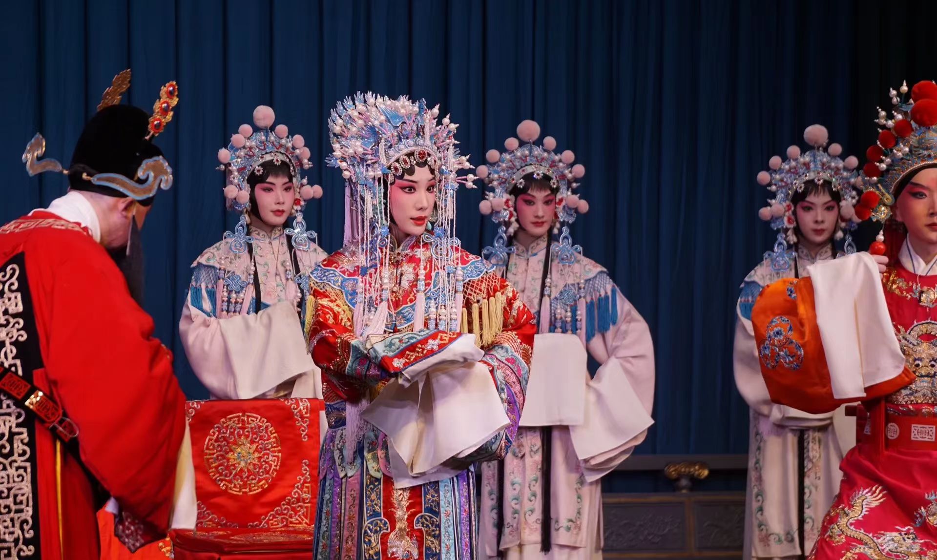 Traditional Beijing Opera performance, showcasing costumes and cultural experience..jpg